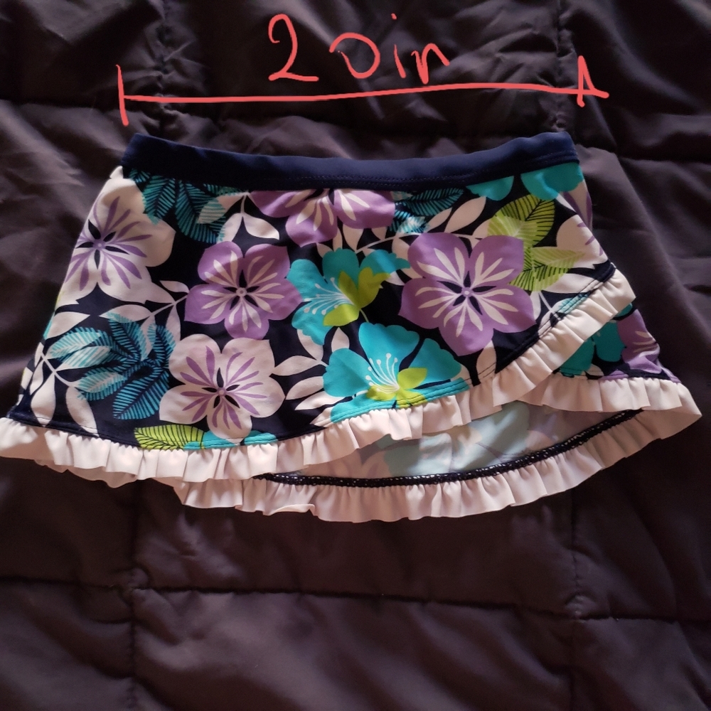 Floral Cover up Skirt
